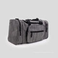 Gray Canvas Oversized Travel Bag